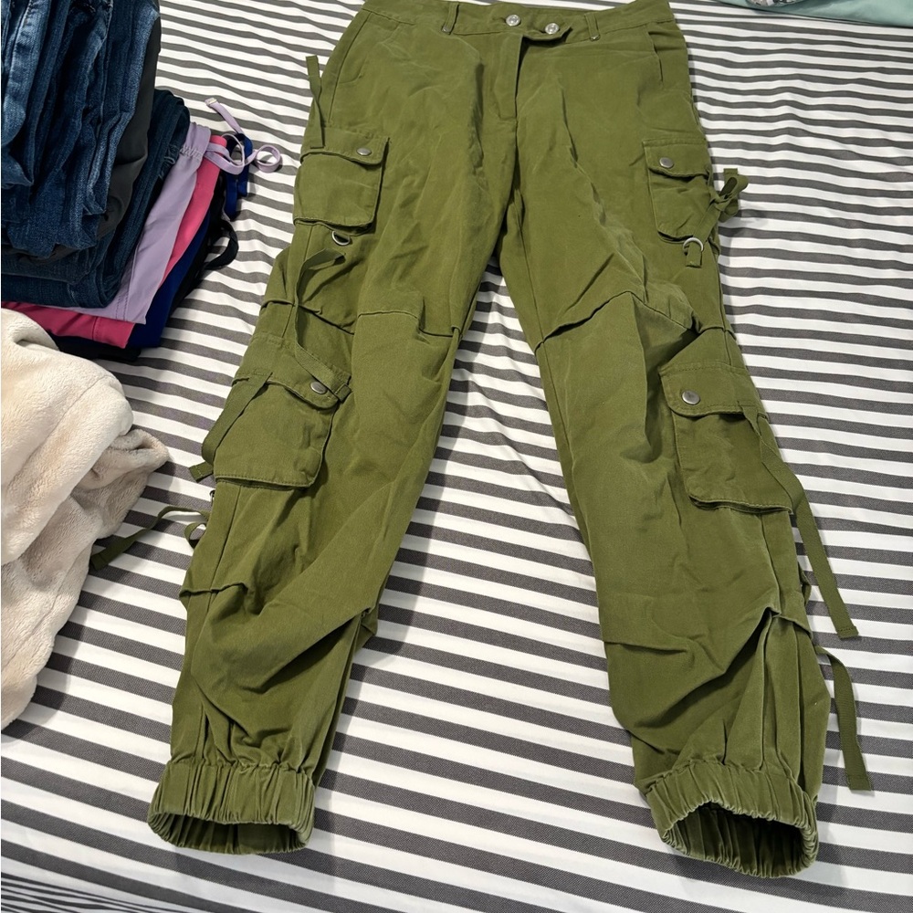 Forever 21 Olive Green Trousers
